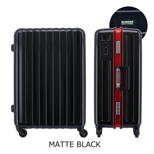 【レビュー投稿で+5％還元】バウンドリップ スーツケース フレームシリーズ 70L 4.3kg BD55 BOUNDRIP キャリーケース ハードキャリー 軽量 旅行 トラベル 大容量 クリスマス_mp