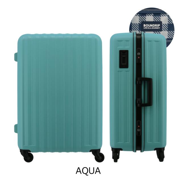 【レビュー投稿で+5％還元】バウンドリップ スーツケース フレームシリーズ 70L 4.3kg BD55 BOUNDRIP キャリーケース ハードキャリー 軽量 旅行 トラベル 大容量 クリスマス_mp