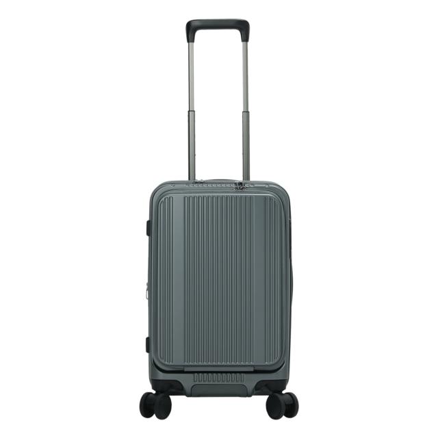 バーマス スーツケース INTER CITY BS 43L 55cm 3.4kg メンズ60555 BERMAS ビジネスキャリー キャリーバッグ 旅行 トラベル エキスパンダブル機能 ストッパー機能 TSAロック搭載 1年保証 機内持ち込み 3〜4泊 フロントオープン 静音キャスター_1