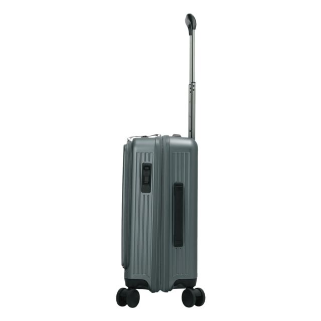 バーマス スーツケース INTER CITY BS 43L 55cm 3.4kg メンズ60555 BERMAS ビジネスキャリー キャリーバッグ 旅行 トラベル エキスパンダブル機能 ストッパー機能 TSAロック搭載 1年保証 機内持ち込み 3〜4泊 フロントオープン 静音キャスター_3