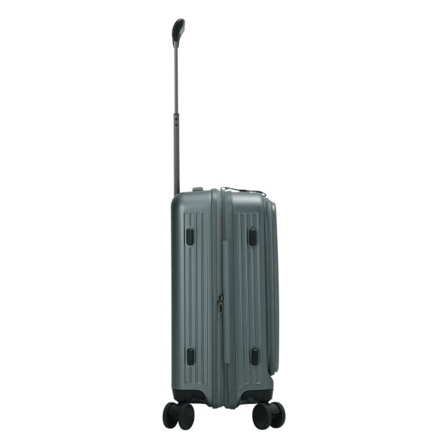 バーマス スーツケース INTER CITY BS 43L 55cm 3.4kg メンズ60555 BERMAS ビジネスキャリー キャリーバッグ 旅行 トラベル エキスパンダブル機能 ストッパー機能 TSAロック搭載 1年保証 機内持ち込み 3〜4泊 フロントオープン 静音キャスター_4