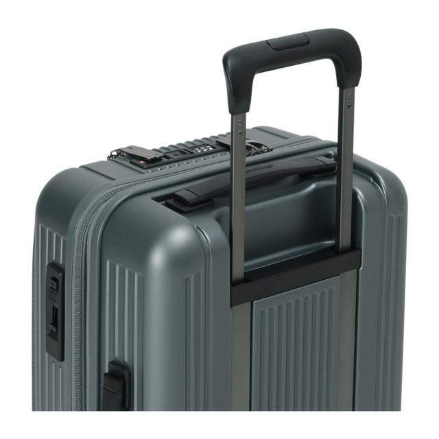 バーマス スーツケース INTER CITY BS 43L 55cm 3.4kg メンズ60555 BERMAS ビジネスキャリー キャリーバッグ 旅行 トラベル エキスパンダブル機能 ストッパー機能 TSAロック搭載 1年保証 機内持ち込み 3〜4泊 フロントオープン 静音キャスター_6