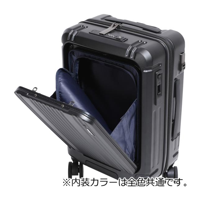 【レビュー投稿で+5％還元】バーマス スーツケース ワンタッチフロントオープン 36L 48cm 機内持ち込み インターシティ2 プロ 60566 BERMAS INTER CITYII PRO キャリーケース ハードキャリー_7