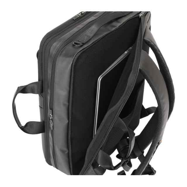 【レビュー投稿で+5％還元】バーマス ビジネスリュック デュライトフレックス 3WAY 2層 16L B4 ガーメントタイプ 60645 BERMAS DULITE FLEX デイパック バックパック ブリーフケース ショルダーバッグ 撥水 出張 sh_of agesugi_sfa_9