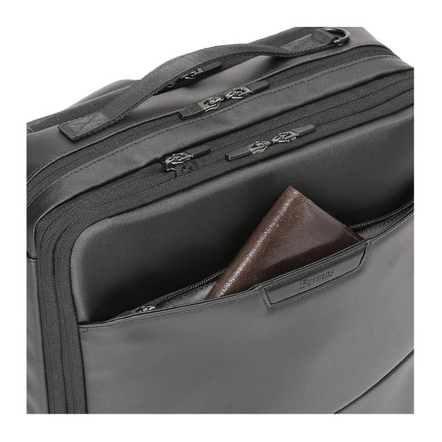 【レビュー投稿で+5％還元】バーマス ビジネスリュック デュライトフレックス 3WAY 2層 16L B4 ガーメントタイプ 60645 BERMAS DULITE FLEX デイパック バックパック ブリーフケース ショルダーバッグ 撥水 出張 sh_of agesugi_sfa_11