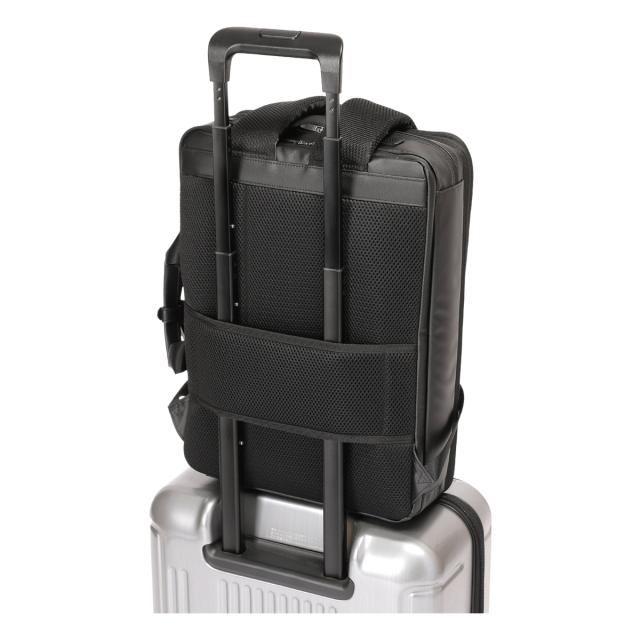 【レビュー投稿で+5％還元】バーマス ビジネスリュック デュライトフレックス 3WAY 2層 16L B4 ガーメントタイプ 60645 BERMAS DULITE FLEX デイパック バックパック ブリーフケース ショルダーバッグ 撥水 出張 sh_of agesugi_sfa_16