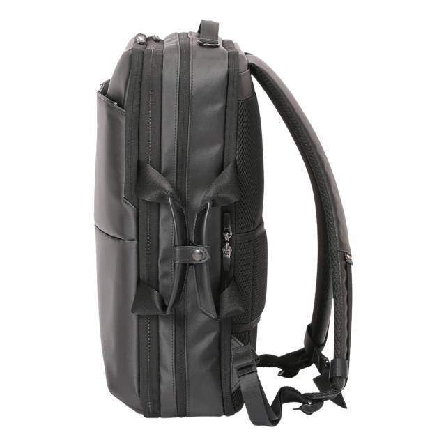 【レビュー投稿で+5％還元】バーマス ビジネスリュック デュライトフレックス 3WAY 2層 16L B4 ガーメントタイプ 60645 BERMAS DULITE FLEX デイパック バックパック ブリーフケース ショルダーバッグ 撥水 出張 sh_of agesugi_sfa_3