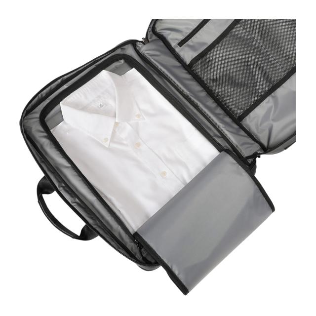 【レビュー投稿で+5％還元】バーマス ビジネスリュック デュライトフレックス 3WAY 2層 16L B4 ガーメントタイプ 60645 BERMAS DULITE FLEX デイパック バックパック ブリーフケース ショルダーバッグ 撥水 出張 sh_of agesugi_sfa_7