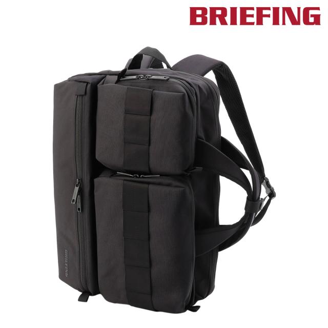 ブリーフィング ビジネスバッグ メンズ レディース 大容量 出張 ノートPC B4 A4 ナイロン BRIEFING ビジネスリュック ブリーフケース 黒 撥水 SOLID WAVE COLLECTION SW 2WAY LINER BRA251B05
