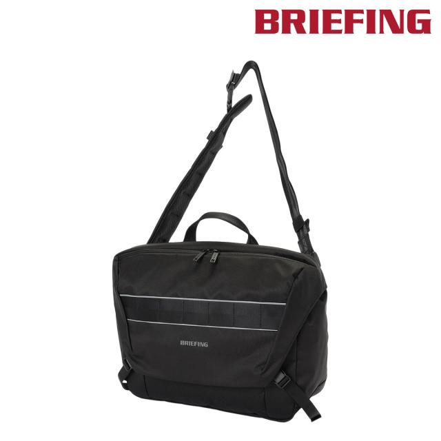 【レビュー投稿で+5％還元】ブリーフィング メッセンジャーバッグ メンズ レディース 大容量 A4 ブランド BRIEFING 撥水 おしゃれ 斜め掛け ショルダーバッグ ショルダー PC 15inch MFC MESSENGER M BRA253L46