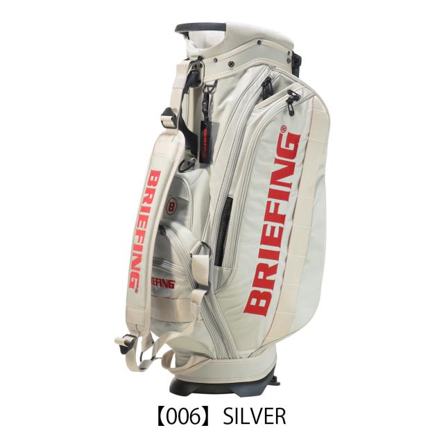 【レビュー投稿で+5％還元】ブリーフィング ゴルフ キャディバッグ ゴルフバッグ スタンド型 CR-10 #02 9.5型 4分割 4.6kg メンズ BRG241D39 BRIEFING クリスマス_mp