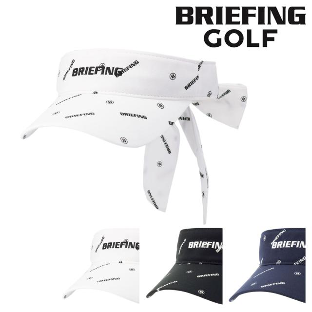 【レビュー投稿で+5％還元】ブリーフィング ゴルフ サンバイザー ウィメンズ モノグラム リボン レディース BRG241W69 BRIEFING WOMENS MONOGRAM RIBBON VISOR ゴルフバイザー ゴルフウェア 無地 ロゴ sh_of agesugi_sfa クリスマス_mp クリスマス_wp
