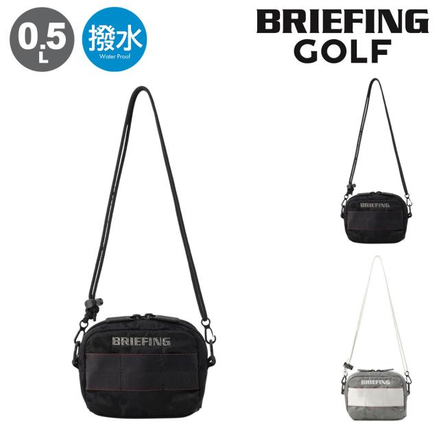 【レビュー投稿で+5％還元】ブリーフィング ゴルフ ポーチ 3WAY レオパードジャガード メンズ  BRG251G30 BRIEFING LEOPARD JQ 撥水 ウエストポーチ ショルダー クリスマス_mp