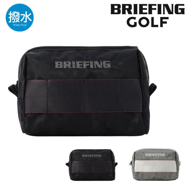 【レビュー投稿で+5％還元】ブリーフィング ゴルフ ポーチ レオパードジャガード メンズ BRG251G32 BRIEFING LEOPARD JQ 撥水 マルチポーチ ゴルフポーチ クリスマス_mp