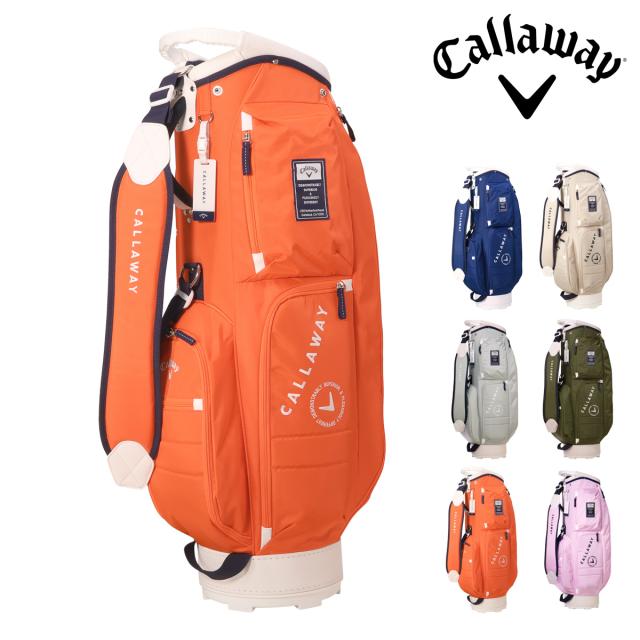 【美品】callaway ゴルフキャディバッグ 4分割 9.5型 47インチ対応 レビュー投稿で+5％還元キャロウェイ ゴルフ キャディバッグ
