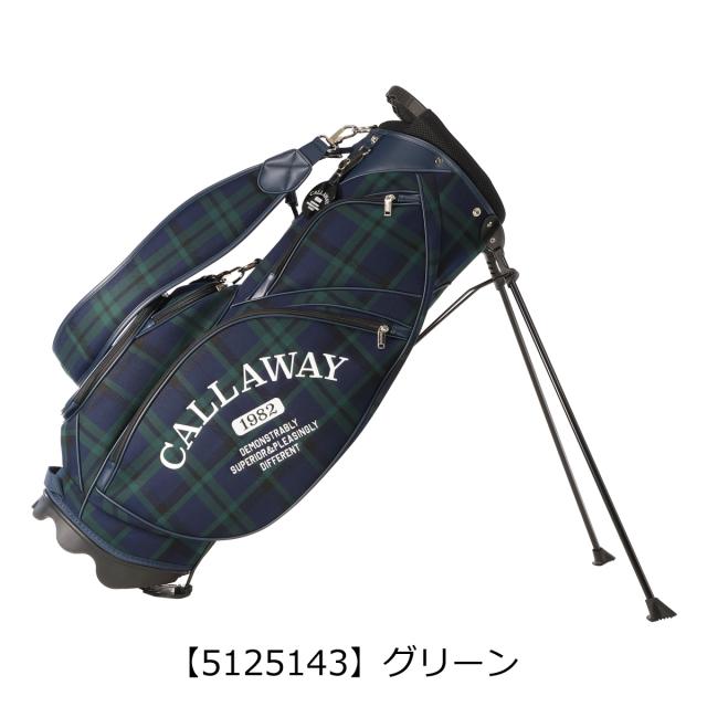 【レビュー投稿で+5％還元】キャロウェイ ゴルフ キャディバッグ スタンド式 5分割 9.5型 3.1kg 47インチ対応 メンズ レディース  Callaway ゴルフバッグ クリスマス_mp クリスマス_wp
