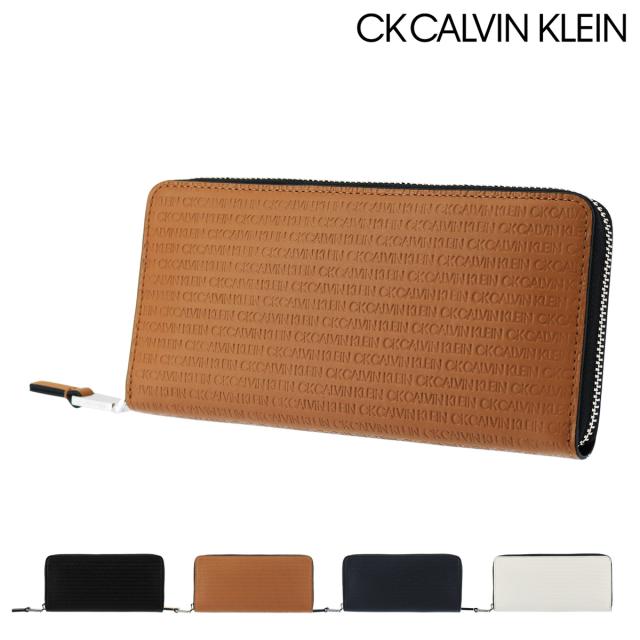 レビューを書いて 5 シーケーカルバンクライン 長財布 ラウンドファスナー リピート メンズ Ck Calvin Kleinの通販はau Pay マーケット サックスバー Au Pay マーケット店