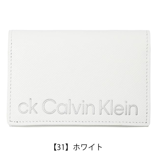 レビュー投稿で+5％還元】シーケー カルバンクライン 名刺入れ 本革