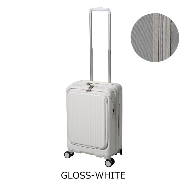 【レビュー投稿で+5％還元】カーゴ スーツケース 機内持ち込み 35L 48cm 3.4kg エアレイヤー CAT532LY CARGO AiR LAYER｜ハード ファスナー キャリーバッグ キャリーケース ビジネスキャリー フロントオープン ストッパー付き 静音 TSAロック搭載 HINOMOTO クリスマス_mp