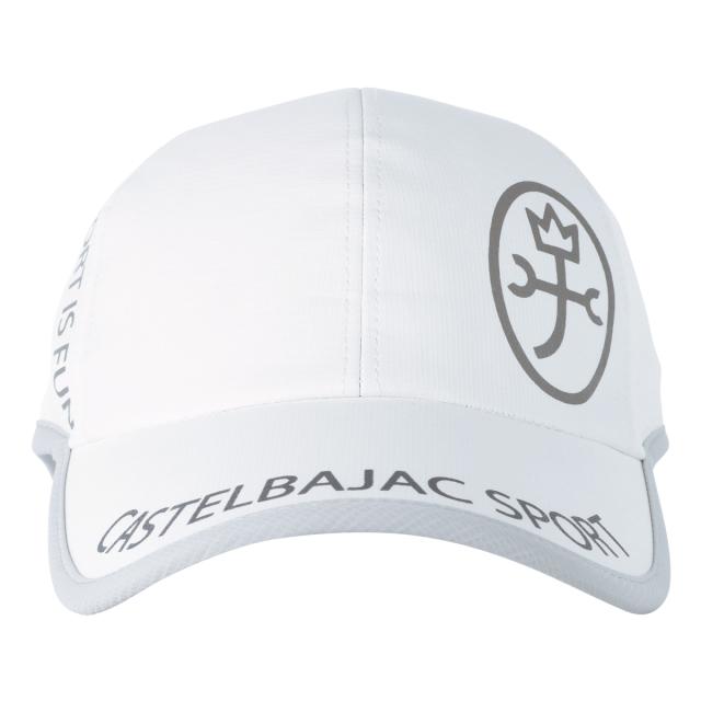 【レビュー投稿で+5％還元】カステルバジャック ゴルフ キャップ 帽子 7235191116 CASTELBAJAC SPORT スポーツ 家紋+ロゴプリント入りキャップ_1