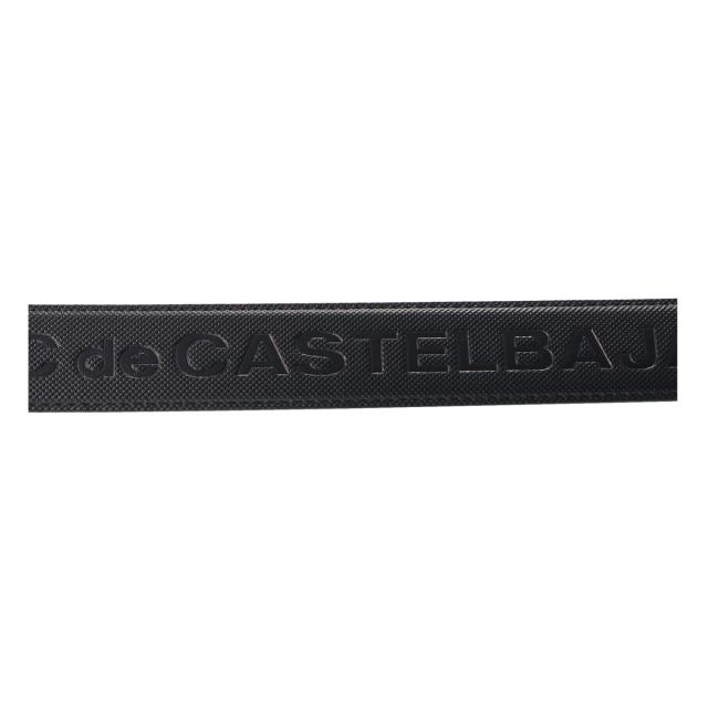 カステルバジャック ゴルフ スポーツ ベルト 7235390129 CASTELBAJAC SPORT キーリットベルト スライドロック カチカチベルト ロゴ型押しデザイン 家紋付きバックル_3