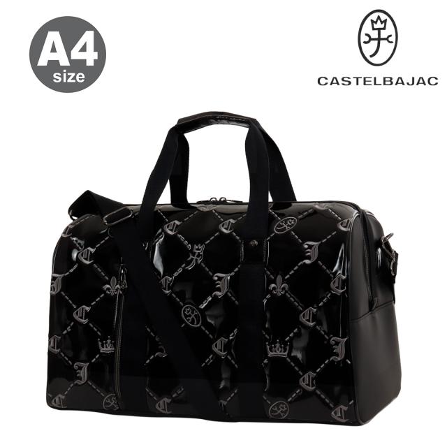 【レビュー投稿で+5％還元】カステルバジャック ボストンバッグ 高級 プレミアム ショルダーバッグ 2WAY ゴルフ メンズ レディース72354-81351 CASTELBAJAC SPORT スポーツ レザー ブランド 大容量 A4