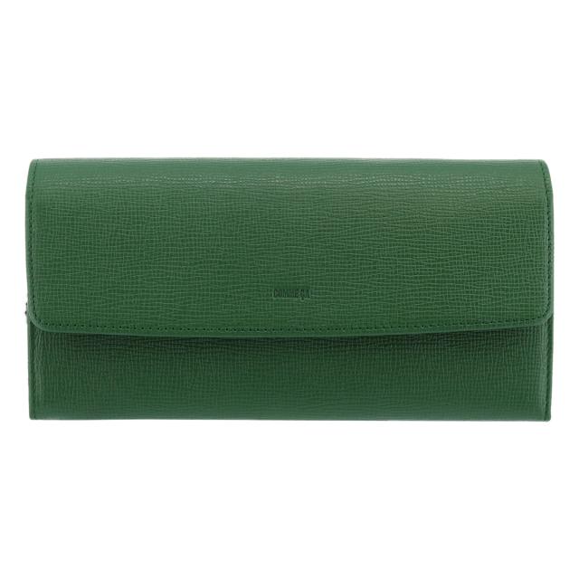 レビュー投稿で+5％還元】コムサ 長財布 かぶせ 本革 レザー シュリー