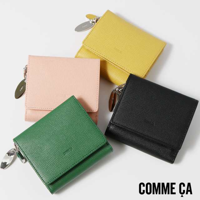 【新品/本物】 COMME CA (コムサ)ファスナー長財布 ￥16,500-