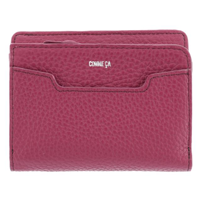 レビュー投稿で+5％還元】コムサ 二つ折り財布 ボンシック レディース