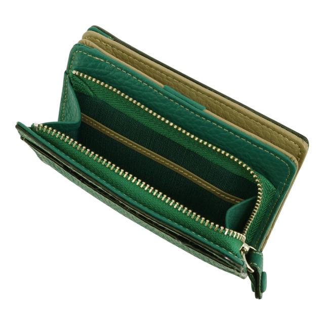 レビュー投稿で+5％還元】コムサ 二つ折り財布 ボン・ボンシック