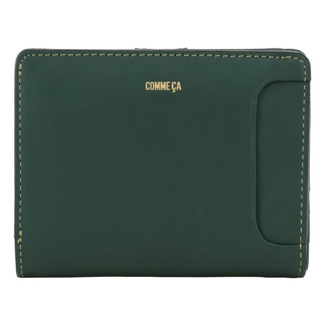 レビュー投稿で+5％還元】コムサ 二つ折り財布 レジェ レディース