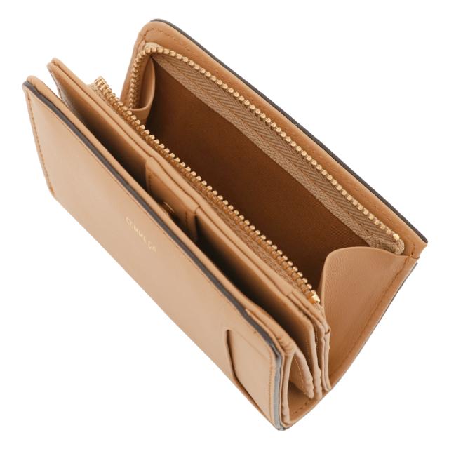 レビュー投稿で+5％還元】コムサ 二つ折り財布 レジェ レディース