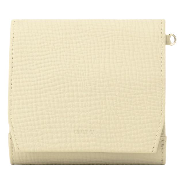 レビュー投稿で+5％還元】コムサ 二つ折り財布 折り財布 二つ折り ミニ