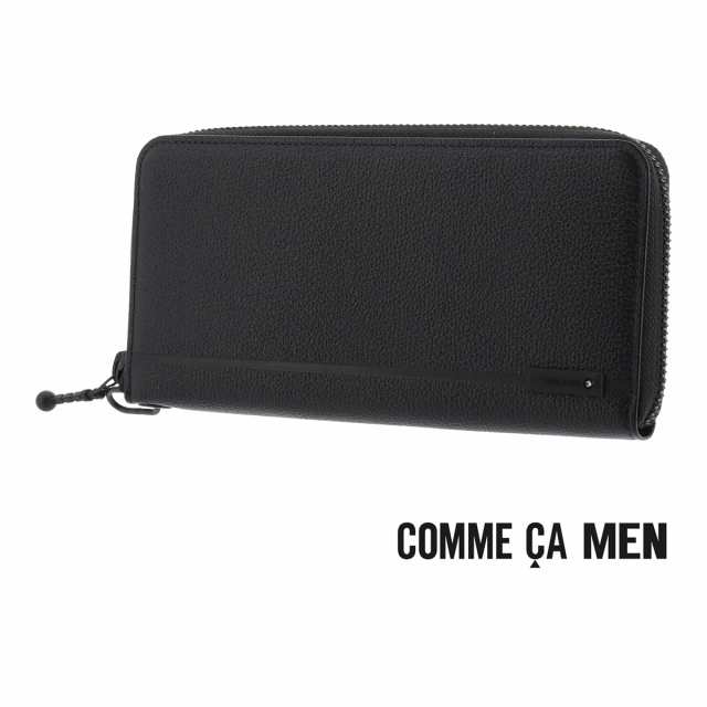 【レビュー投稿で+5％還元】コムサメン 長財布 Ombre オンブル 5661 COMME CA MEN ラウンドファスナー 財布 牛革 本革 レザー メンズ 開