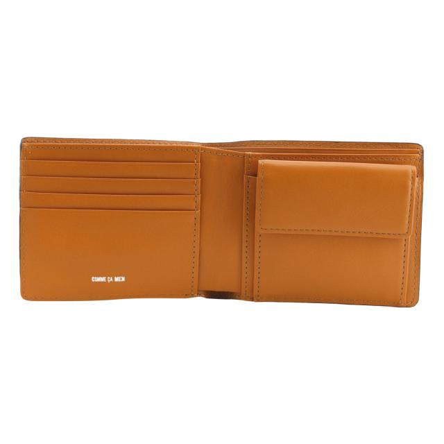 レビュー投稿で+5％還元】コムサメン 二つ折り財布 バーズ メンズ 5711