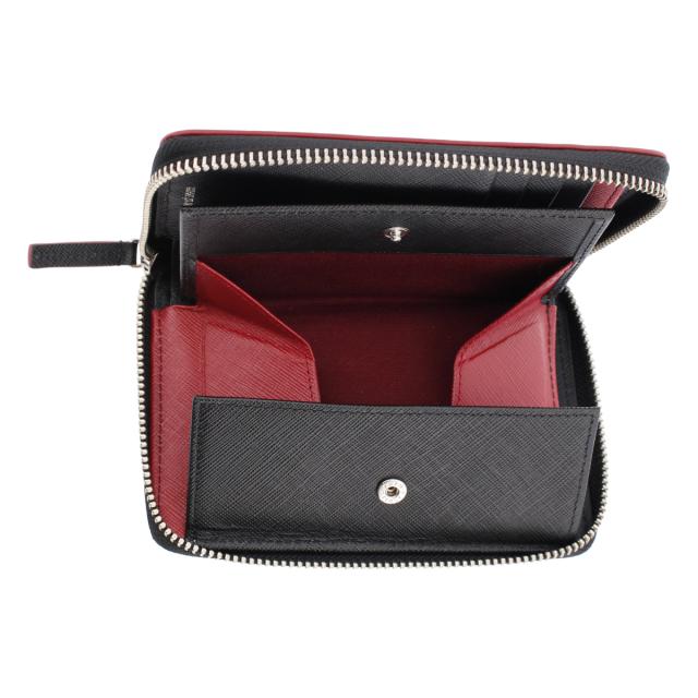 レビュー投稿で+5％還元】コムサメン 二つ折り財布 本革 メンズ コール