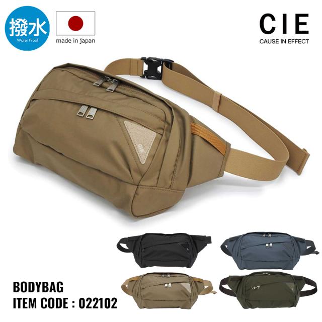 【レビュー投稿で+5％還元】CIE ボディバッグ ショルダーバッグ FLOW BODYBAG メンズ レディース 022102 シー フロウ ナイロン 防水 撥水 日本製 クリスマス_mp クリスマス_wp