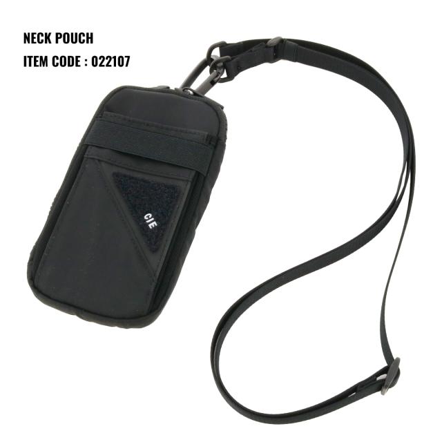 レビュー投稿で+5％還元】CIE ネックポーチ FLOW NECK POUCH メンズ
