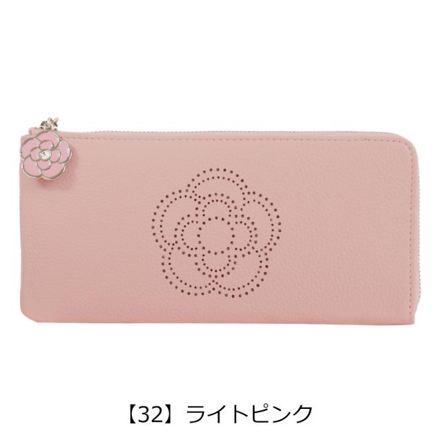 【レビュー投稿で+5％還元】クレイサス 長財布 L字ファスナー レディース ルレット 189871 CLATHAS | パンチング ラメ 牛革 レザー 開運 一粒万倍日_10