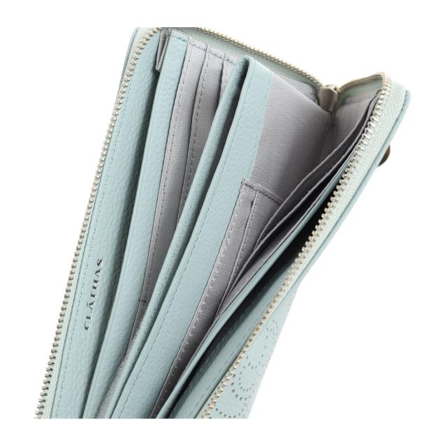 【レビュー投稿で+5％還元】クレイサス 長財布 L字ファスナー レディース ルレット 189871 CLATHAS | パンチング ラメ 牛革 レザー 開運 一粒万倍日_5