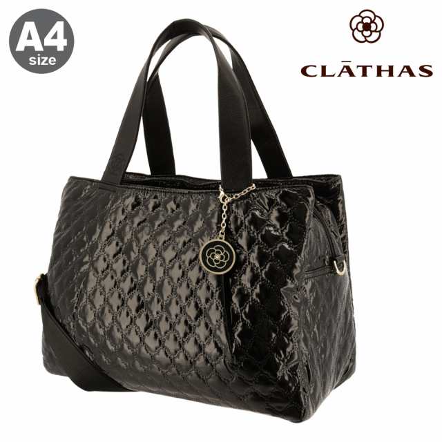 【レビュー投稿で+5％還元】クレイサス トートバッグ 2WAY A4 レディース フォリア 190030 CLATHAS｜ショルダーバッグ キルティング 軽量 カメリア 通勤 ビジネスバッグ マザーズバッグ ママバッグ 旅行 ブランド 大人 かわいい ギフト プレゼントの通販は