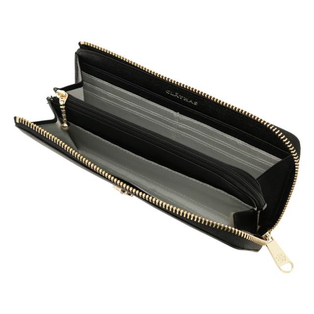 【レビュー投稿で+5％還元】クレイサス 長財布 L字ファスナー 本革 レディース レミー 190144 CLATHAS | 牛革 レザー カメリア_6