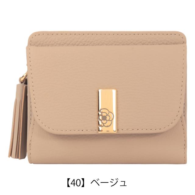 クレイサス 二つ折り財布 本革 レディース エクセ 190463 CLATHAS