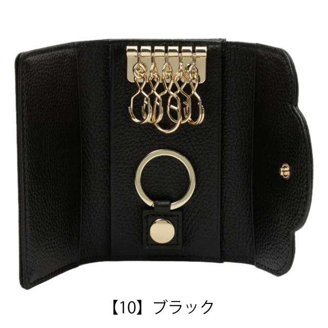 クレイサス キーケース 本革 ペルル レディース 190714 CLATHAS コンパクト ミニ レザー カメリア_9