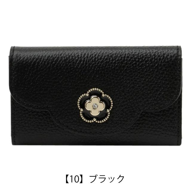 クレイサス キーケース 本革 ペルル レディース 190714 CLATHAS コンパクト ミニ レザー カメリア_8