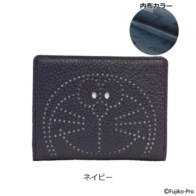 レビュー投稿で+5％還元】ドラえもん エフィー 二つ折り財布 本革