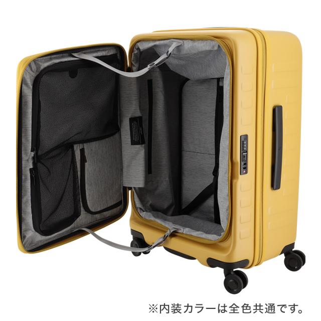 【レビュー投稿で+5％還元】ロジェール スーツケース キューボ 70(77)L 61cm 4.4kg CUBO-REFRESH-M LOJEL｜キャリーケース キャリーバッグ 拡張機能 エキスパンダブル TSAロック搭載 クリスマス_mp