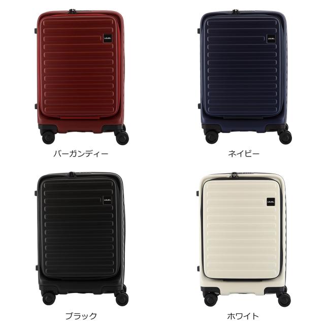 【レビュー投稿で+5％還元】ロジェール スーツケース キューボ 機内持ち込み 37(42)L 48cm 3.4kg CUBO-REFRESH-S LOJEL｜キャリーケース キャリーバッグ フロントオープン 拡張機能 エキスパンダブル TSAロック搭載 クリスマス_mp