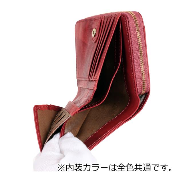 【レビュー投稿で+5％還元】ダコタ 財布 二つ折り ペンネロ レディース 30680 Dakota | 二つ折り財布 折り財布 牛革_5