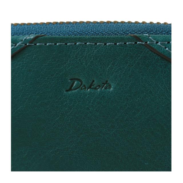 Dakota ダコタ 財布 本革 コッチャ ネイビーグリーン ラウンドファスナー Dakota ダコタ 財布 本革 コッチャ ネイビーグリーン ラウンド